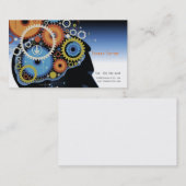 脳外科医の医者私用医院の頭部の人間 名刺 (正面/裏面)