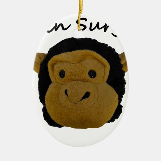 脳外科医 セラミックオーナメント (正面)