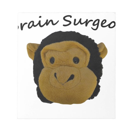 脳外科医 ノートパッド (正面)