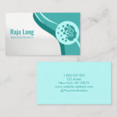 脳外科医、心理学者 名刺 (正面/裏面)