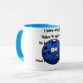 脳外科手術の認識度のマグ マグカップ (正面左)