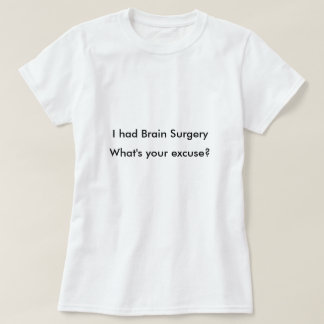 脳外科手術の認識度のTシャツ Tシャツ
