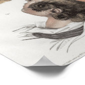 脳外科楽器ヴィンテージ解剖学プリント ポスター (角)