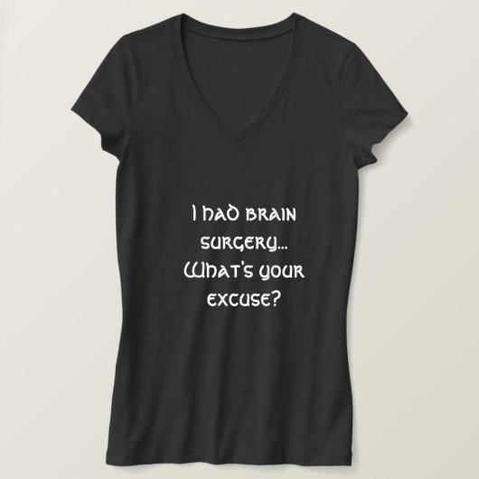 脳外科Tシャツ Tシャツ (デザイン正面)