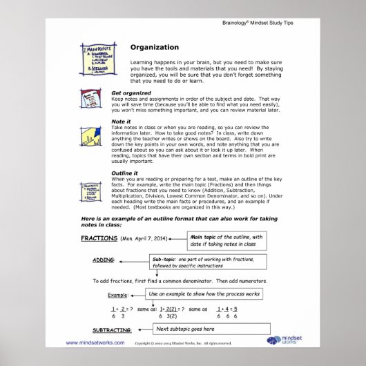 脳学®ポスター4:団体や組織 ポスター (正面)