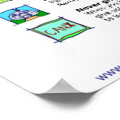 脳学®ポスター7：時間と感情の管理 ポスター (角)