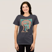 脳嵐 トライブレンドＴシャツ (正面全面)