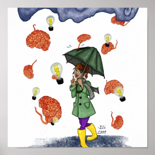 脳嵐!ポスター ポスター (正面)