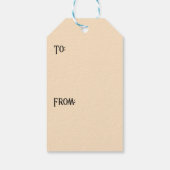 脳底及び髄膜リトグラフ ギフトタグ (裏面)