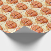 脳底及び髄膜リトグラフ ラッピングペーパー (角)