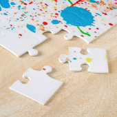 脳心理学アイディアスケッチ ジグソーパズル (側面)