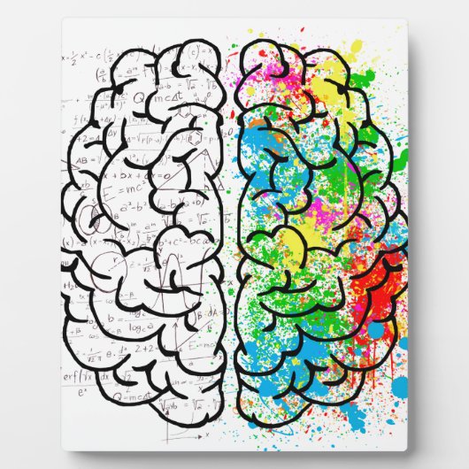 脳心理学アイディアハート フォトプラーク (正面)