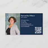 脳心理学者セラピスト精神科医QRコード 名刺 (裏面)