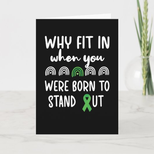 脳性麻ひ認識度CPウォリアーグリーンリボン カード (正面)