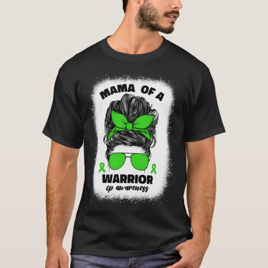脳性麻痺の戦士のママ CPのママのための友達 Tシャツ (正面)