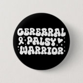 脳性麻痺の戦士 缶バッジ (正面)