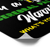 脳性麻痺の戦士Cpヒーロー脳性麻痺の戦争 ポスター (角)