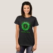 脳性麻痺啓発 優しい気持ち 脳性麻痺啓 Tシャツ (正面フル)