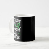 脳性麻痺認知症の脳 コーヒーマグカップ (正面左)