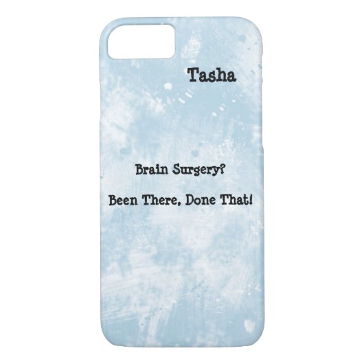 脳手術おもしろい認識度iPhone 7ケース Case-Mate iPhoneケース (裏面)