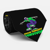 脳手術の生存者の首のネクタイ ネクタイ (ロール)