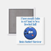 脳手術の生存者 マグネット (正面/裏面)