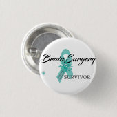 脳手術サバイバー – 三叉神経痛 缶バッジ (正面&裏面)