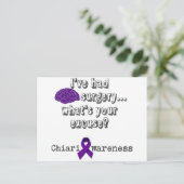 脳手術 ポストカード (スタンド正面)