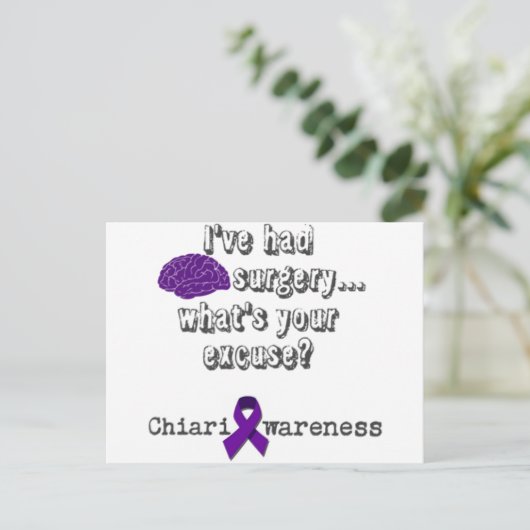 脳手術 ポストカード (スタンド正面)