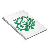 脳損傷を押し砕く ノートブック (右側)