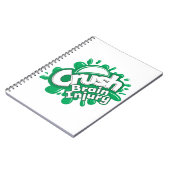 脳損傷を押し砕く ノートブック (左側)