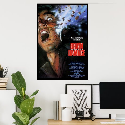 脳損傷 ポスター (ホームオフィス)