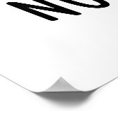 脳構造おもしろいのパンなし ポスター (角)