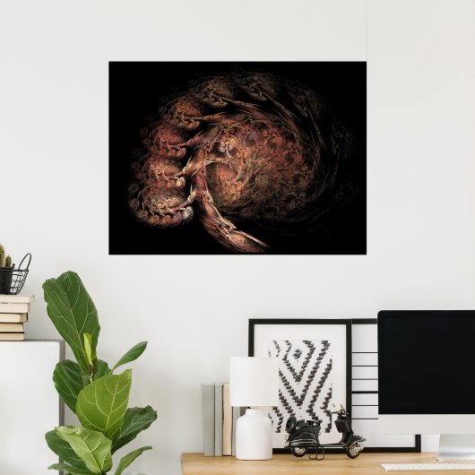 脳樹 ポスター (ホームオフィス)