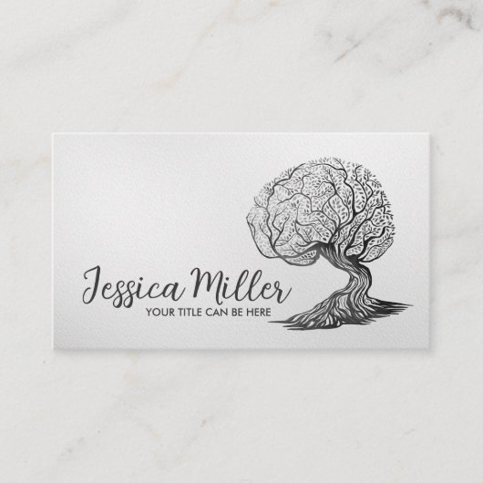 脳樹 名刺 (正面)