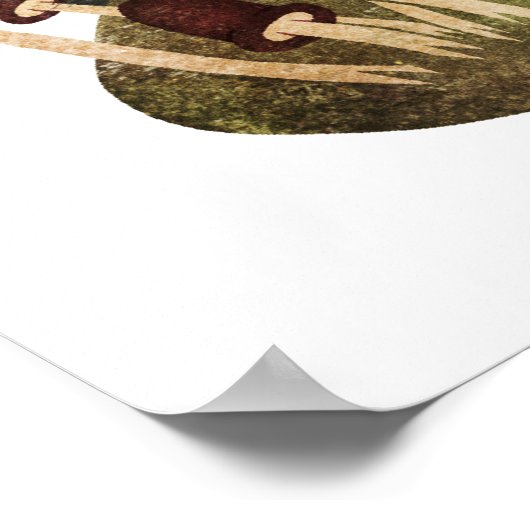 脳歩行 ポスター (角)