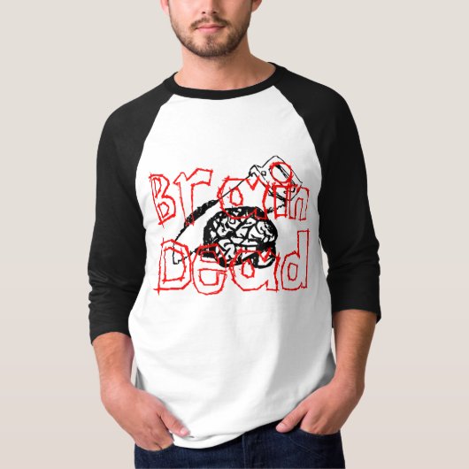 脳死 Tシャツ (正面)