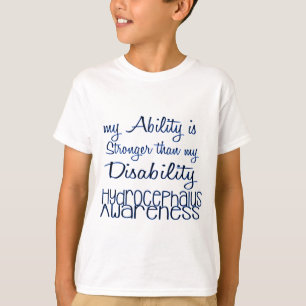 脳水腫の認識度 Tシャツ