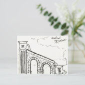 脳水道はがき ポストカード (スタンド正面)