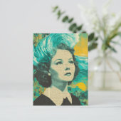 脳波混在メディアコラージュ ポストカード (スタンド正面)