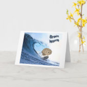 脳波 カード (黄色い花)