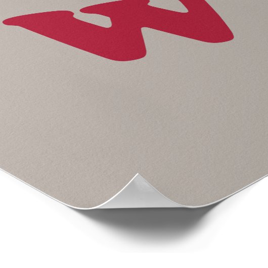 脳波 ポスター (角)