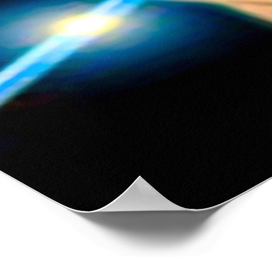 脳波 ポスター (角)