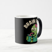 脳燃料ゾンビ モーフィングマグカップ (正面右)