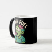 脳燃料ゾンビ モーフィングマグカップ (正面左)