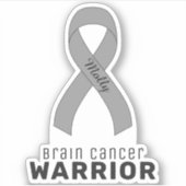 脳癌ビニールシール シール (正面)