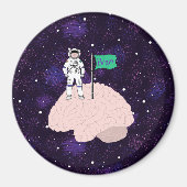 脳着陸 マグネット (正面)