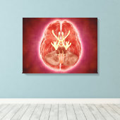 脳神経概念像 キャンバスプリント (インサイチュ (ウッドフロア))