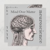 脳神経科学の招待状 招待状 (正面/裏面)