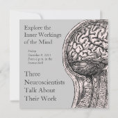 脳神経科学の招待状 招待状 (裏面)